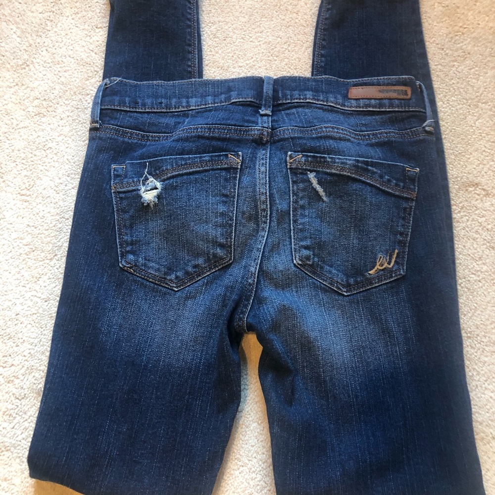 Express distressed denim